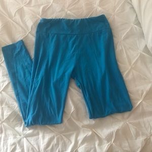 LulaRoe leggings blue